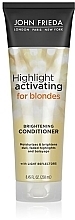 Kosteuttava ja aktivoiva hoitoaine John Frieda Sheer Blonde Highlight Activating Moisturising Conditioner	