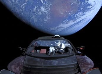 Tesla Roadster Mistakenly Classified as Near-Earth Asteroid