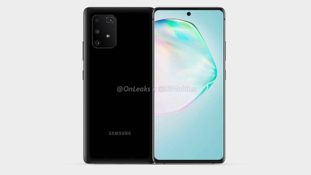 samsung galaxy a91 render front back onleaks 91mobiles Samsung Galaxy A91