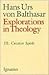 Explorations in Theology, v...