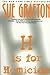 H is for Homicide by Sue Grafton