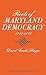 Roots of Maryland Democracy, 1753-1776: (Contributions in American History)