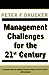 Management Challenges for the 21st Century