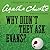 Why Didn't They Ask Evans? by Agatha Christie