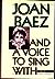 And a Voice to Sing With by Joan Baez