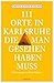 111 Orte in Karlsruhe, die man gesehen haben muss (111 Orte ...) (German Edition)