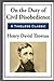 On the Duty of Civil Disobedience by Henry David Thoreau