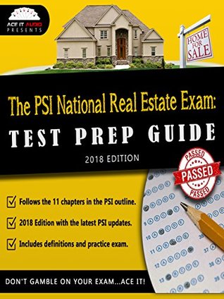 The PSI National Real Estate Exam by The Ace It Audio Team