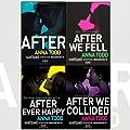 After Series Anna Todd Collection 4 Books Set: After / After We Collided / After We Fell / After Ever Happy