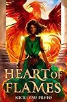 Book cover for Heart of Flames (Crown of Feathers, #2)