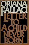 Letter to a Child Never Born