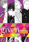 Given, Vol. 3 by Natsuki Kizu