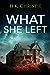 What She Left by H.K. Christie