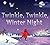 Twinkle, Twinkle, Winter Night: A Winter and Holiday Book for Kids