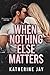 When Nothing Else Matters (Heartstrings, #1)