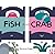 Fish and Crab