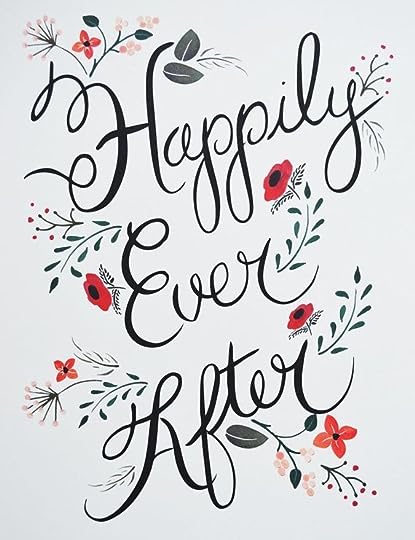 Happily Ever After Wedding Print by firstsnowfall on Etsy, $35.00