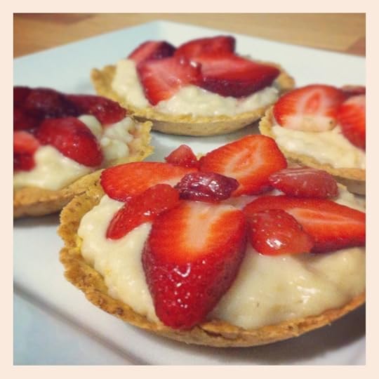 Strawberry tart things