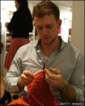 men knit