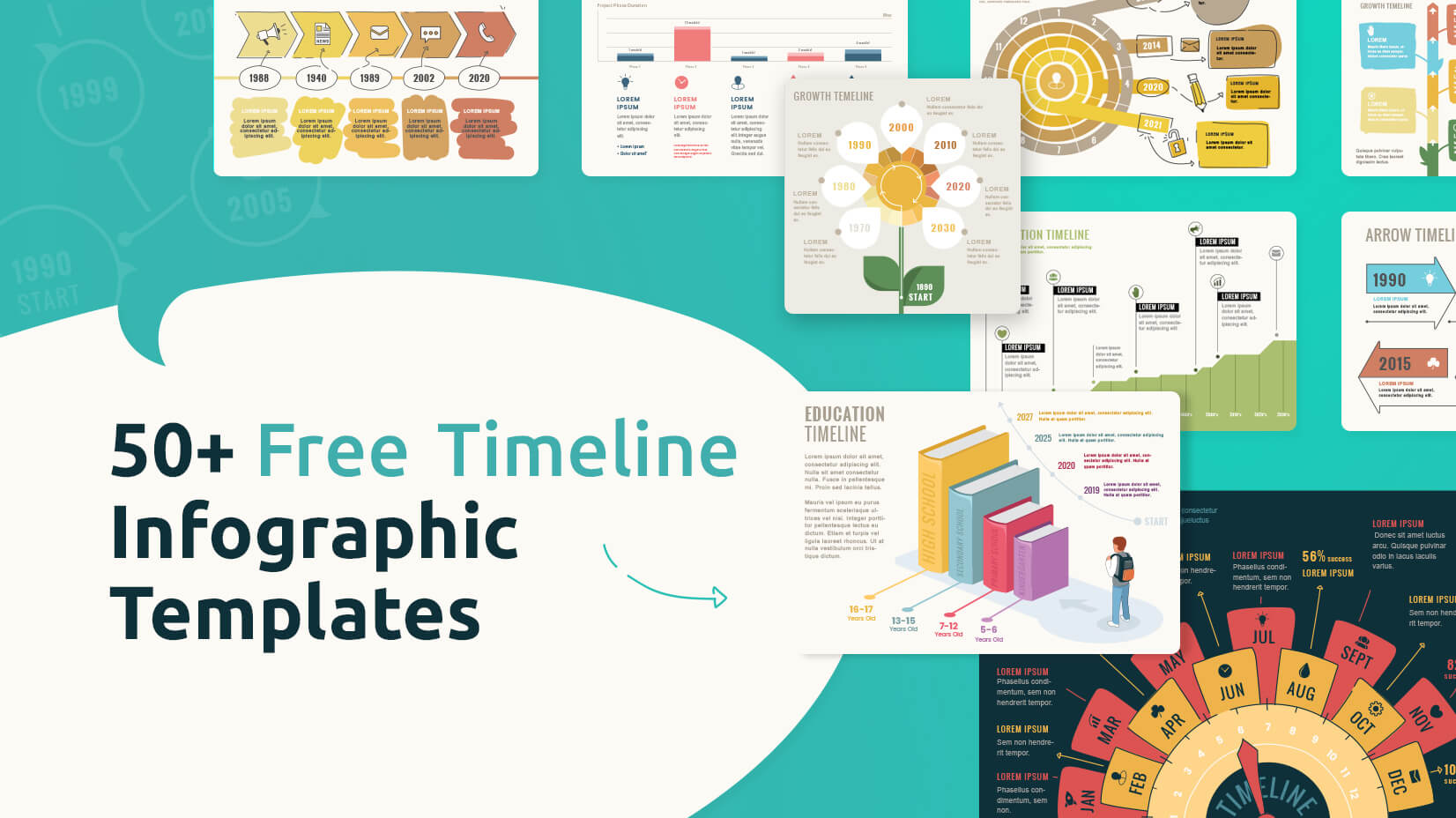 50 Free Infographic Templates