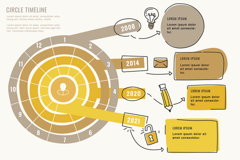 Free Hand-Drawn Infographic Template