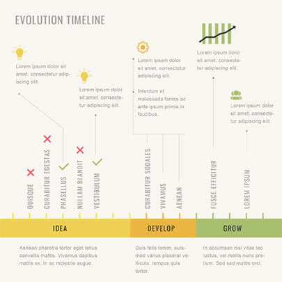 Free Project Timeline Infographic Template