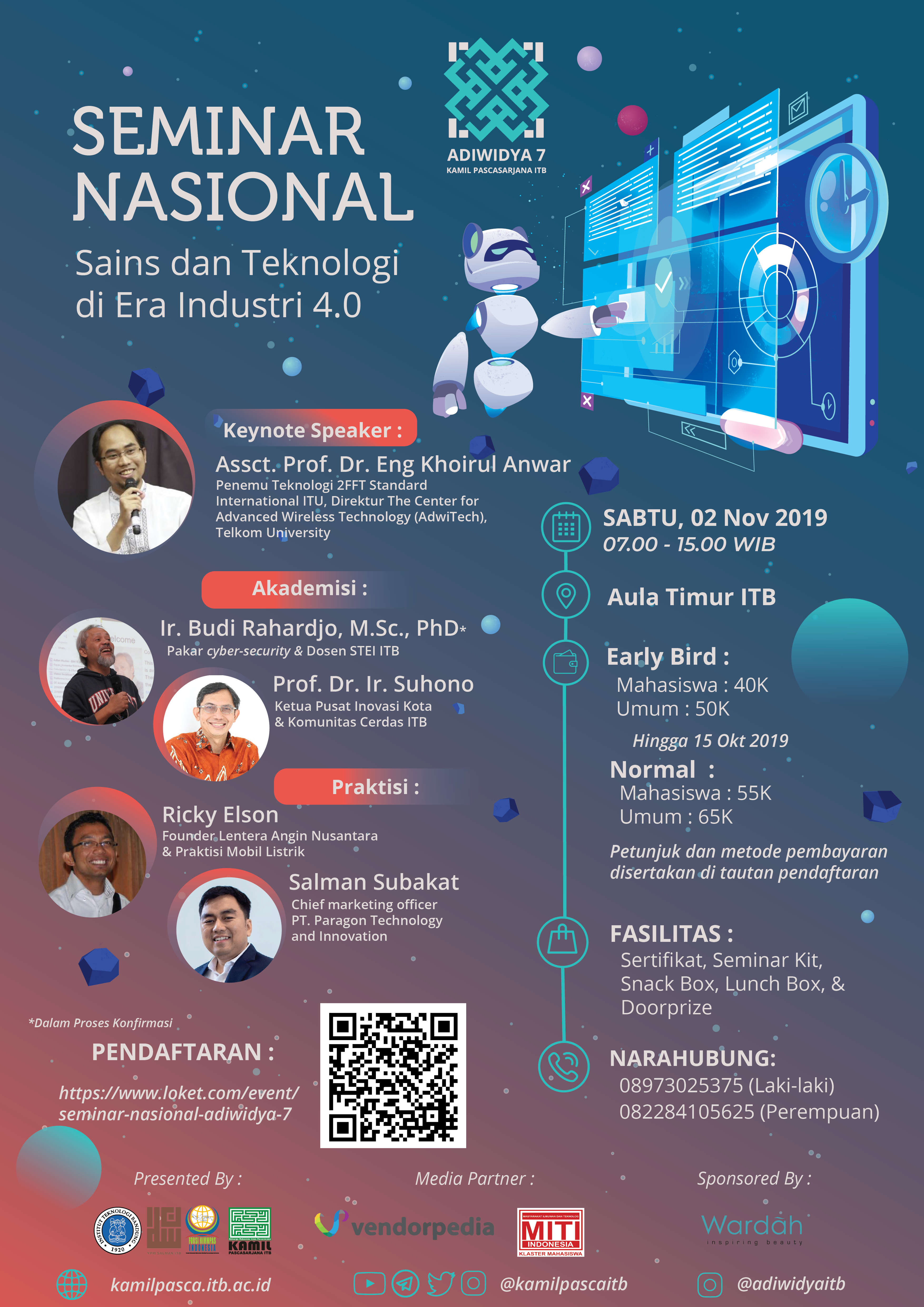 Poster Seminar Nasional – Tulisan