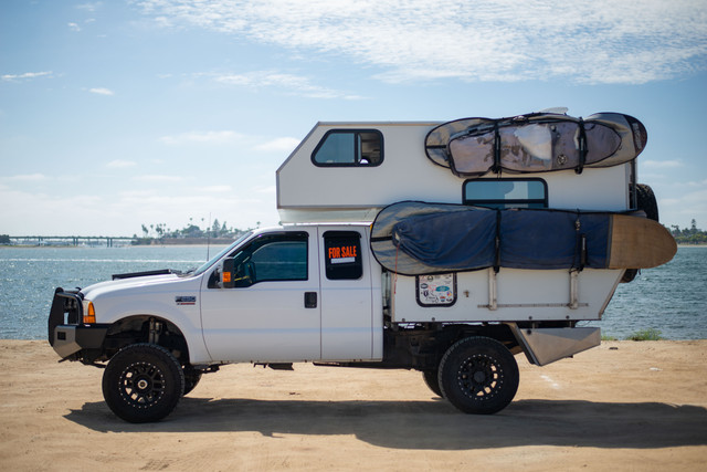 Ford F-250 7.3L 4x4 + Custom Flatbed Camper - SOLD | Expedition Portal