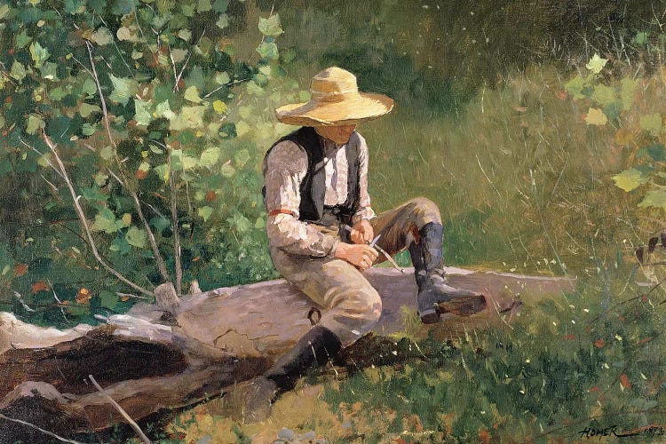 The Whittling Boy, 1873 