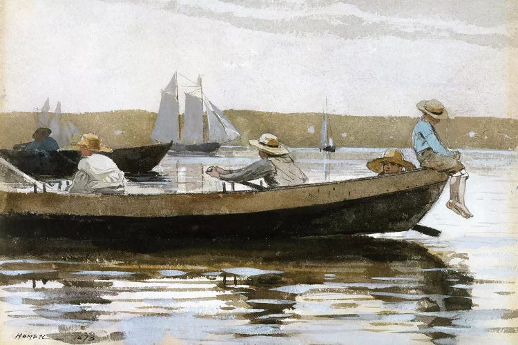 Boys In A Dory, 1873