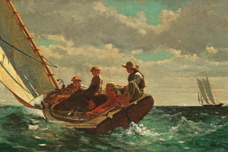 Breezing Up ( A Fair Wind), 1873-76