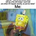 spongebob panic inside Meme Generator - Imgflip