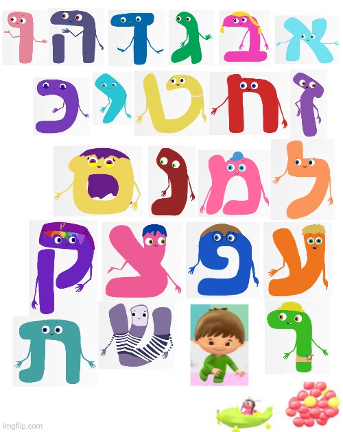 Charlie and the Hebrew alphabet 22 Letters - Imgflip