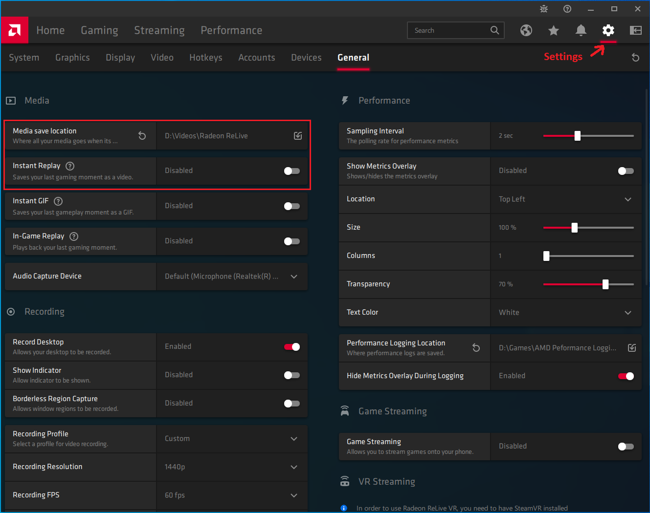 ReLive Instant Replay: Where is the media saving? : r/Amd