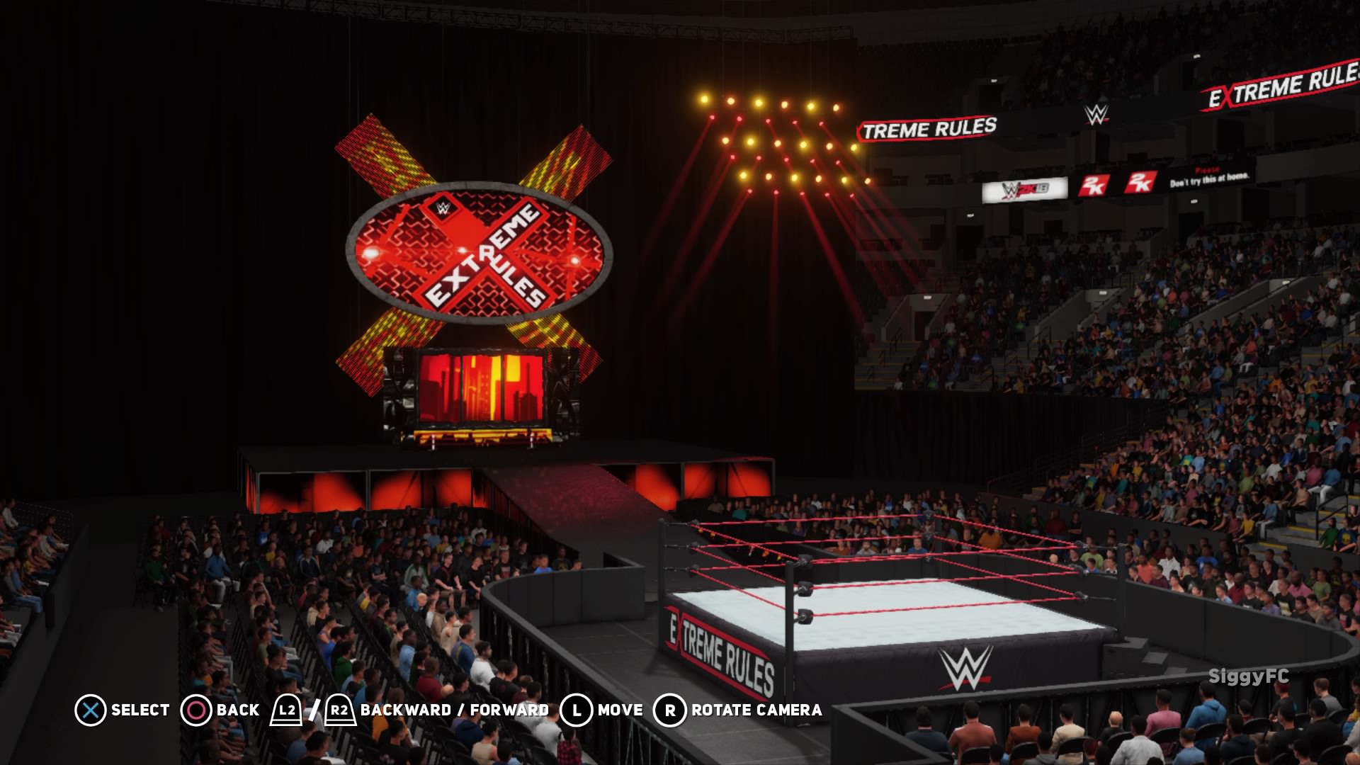 [PS4] Hybrid WWE Arenas - 14 PPV Previews Added - Custom Arenas - CAWs.ws