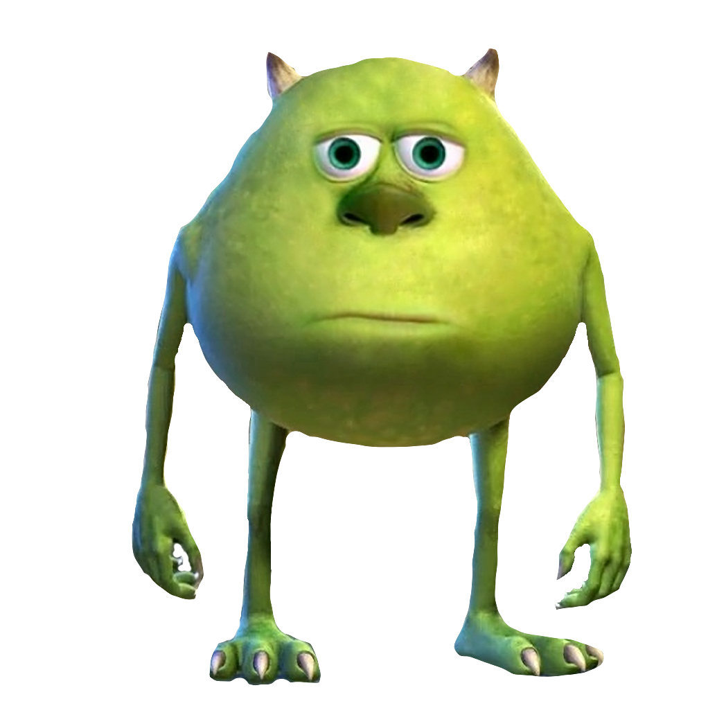 Mike Wazowski Sully Face Meme