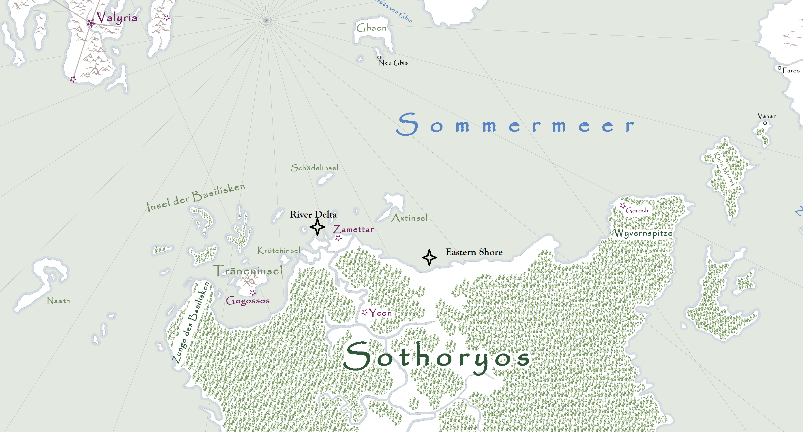 Sothoryos Map