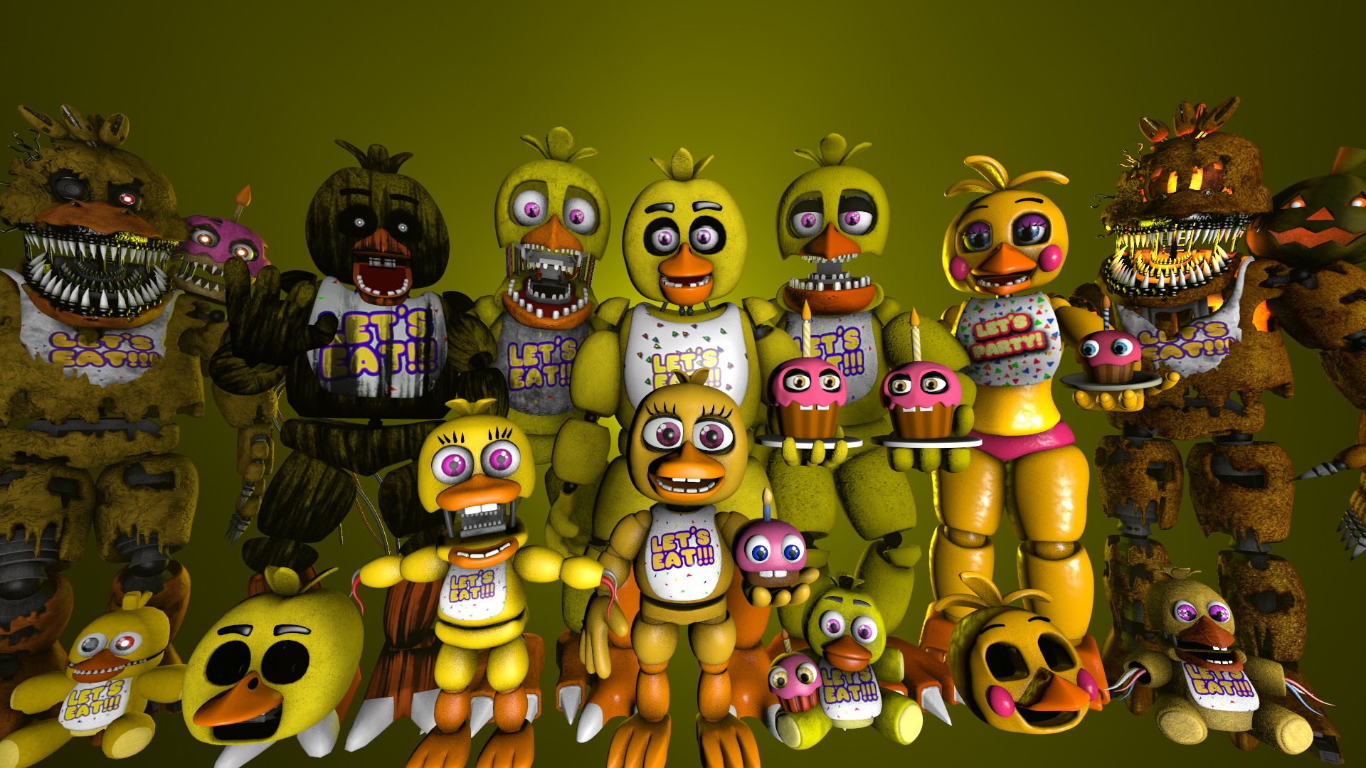 Five Nights at Freddy's 1 чика