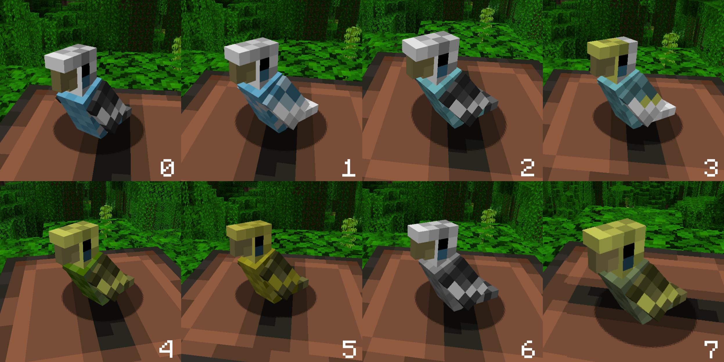 The Parakeet Mod Mods Minecraft Curseforge