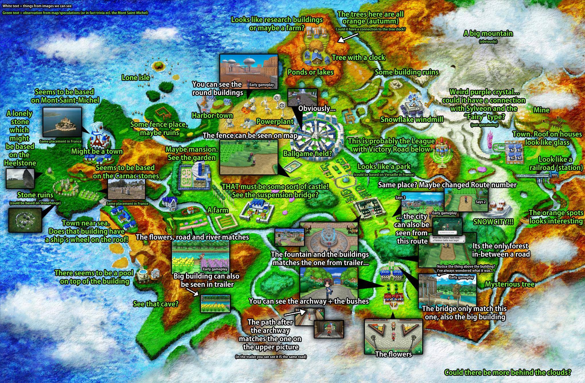 Pokemon X World Map - Gracia Georgeanne