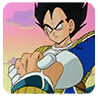 Vegeta Takes Nappa's Hand