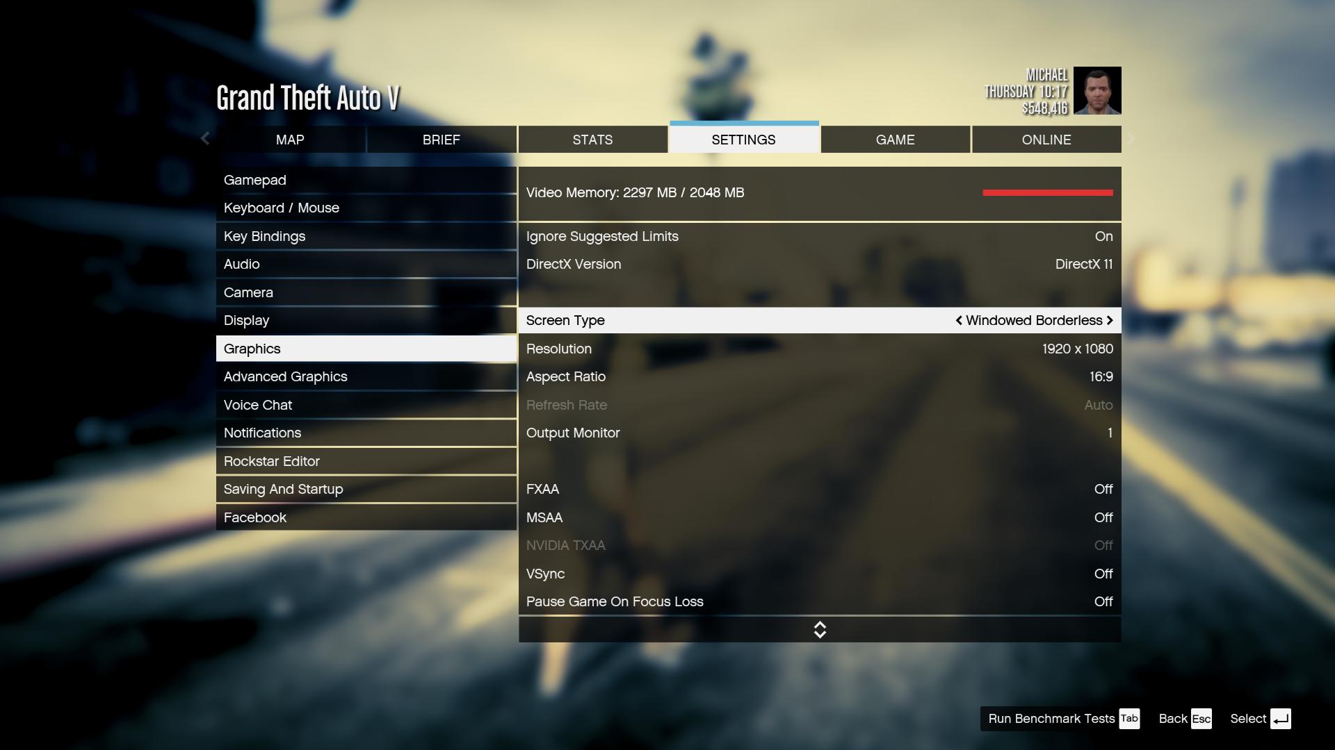 GTA V on PC acting strangely after 