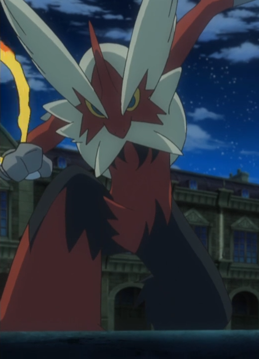 Pokemon Blaziken Mega Evolution