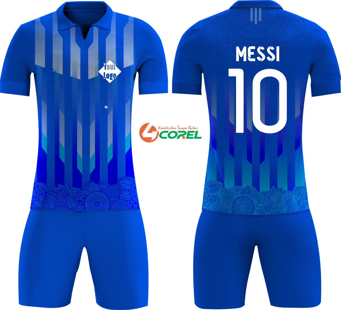 Download Contoh Download Desain Kaos Bola Cdr | 1001desainer