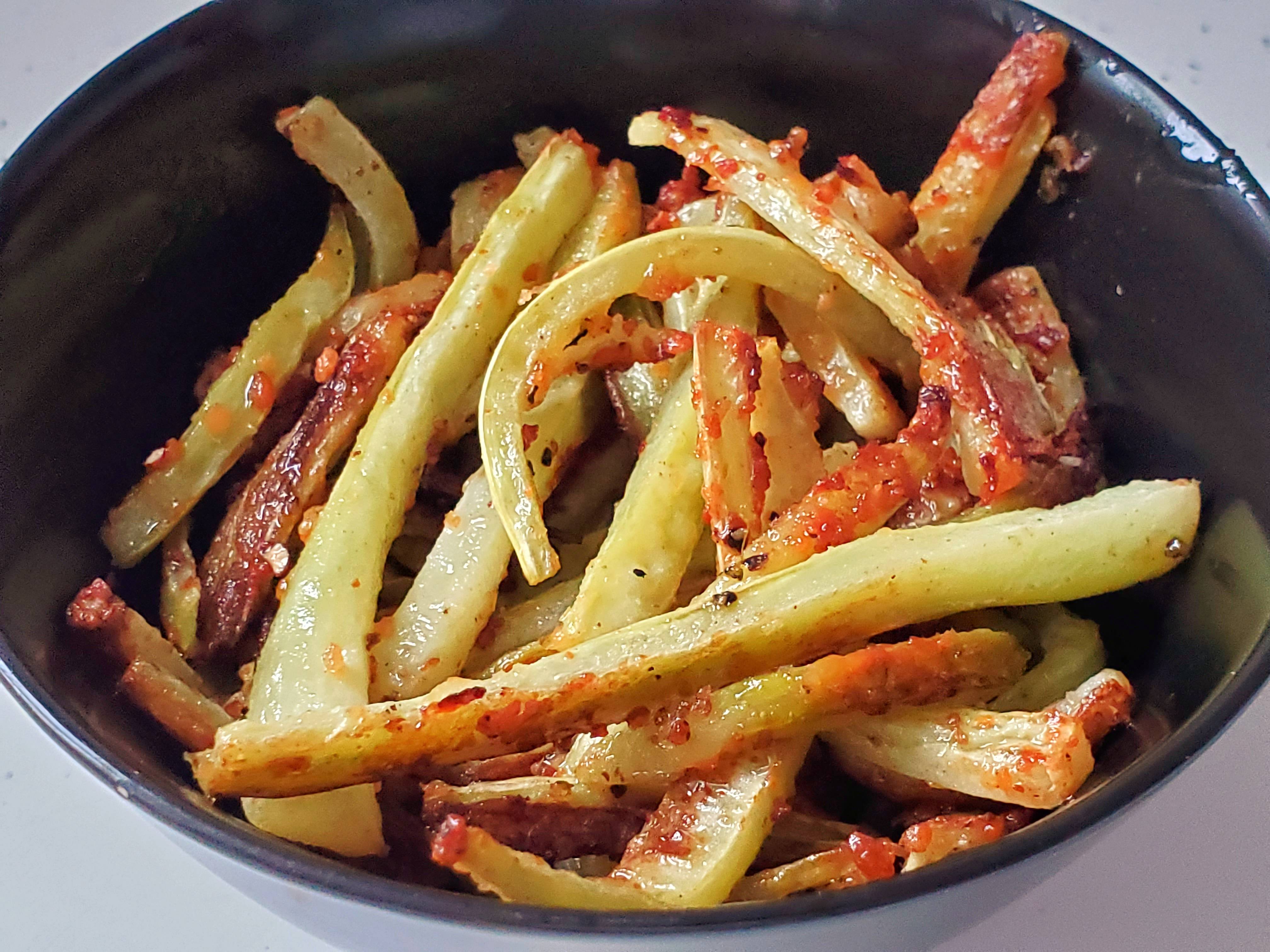 Garlic Parmesan Broccoli Fries (Keto)