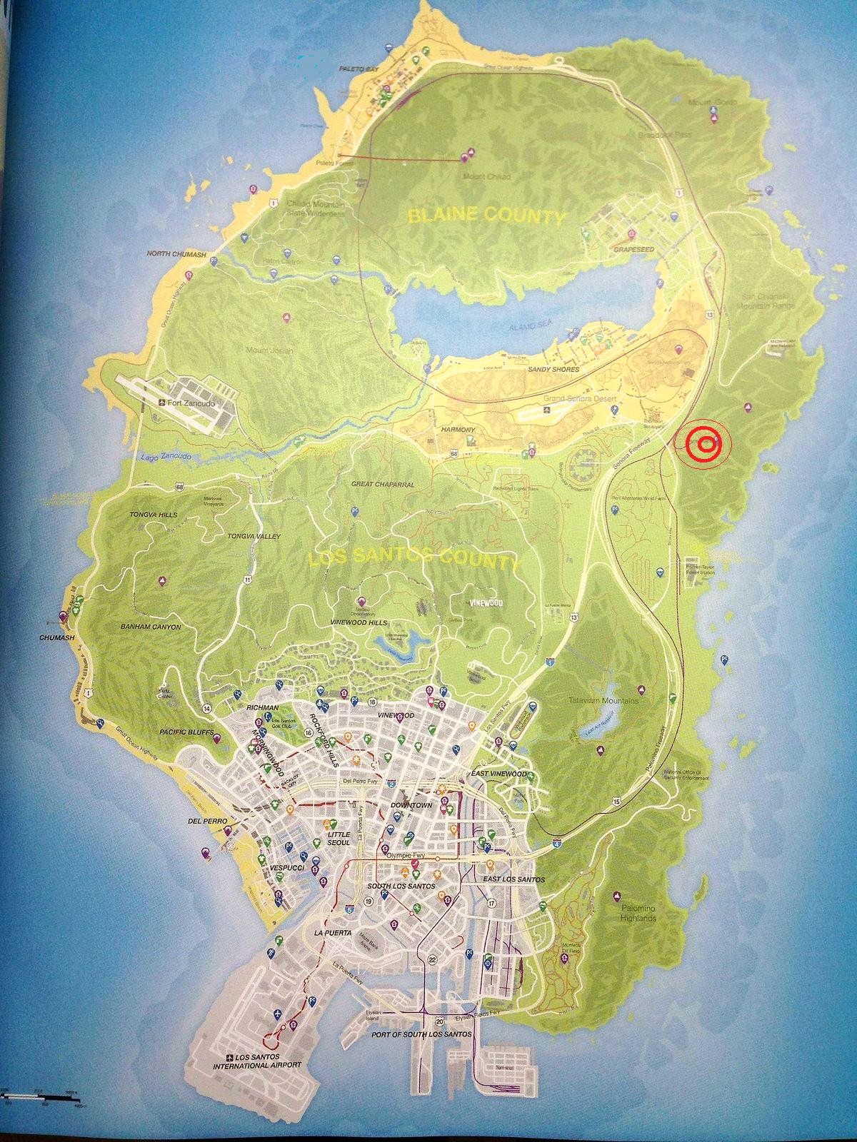 Grand Theft Auto 5 Map Quarry