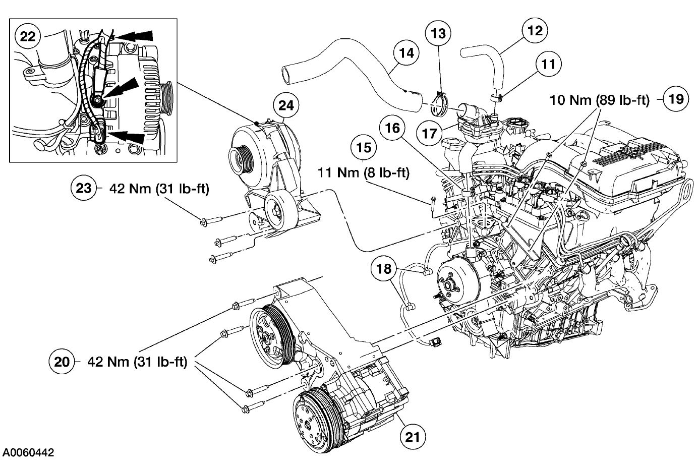 2005 Ford Explorer Engine 4.0l V6