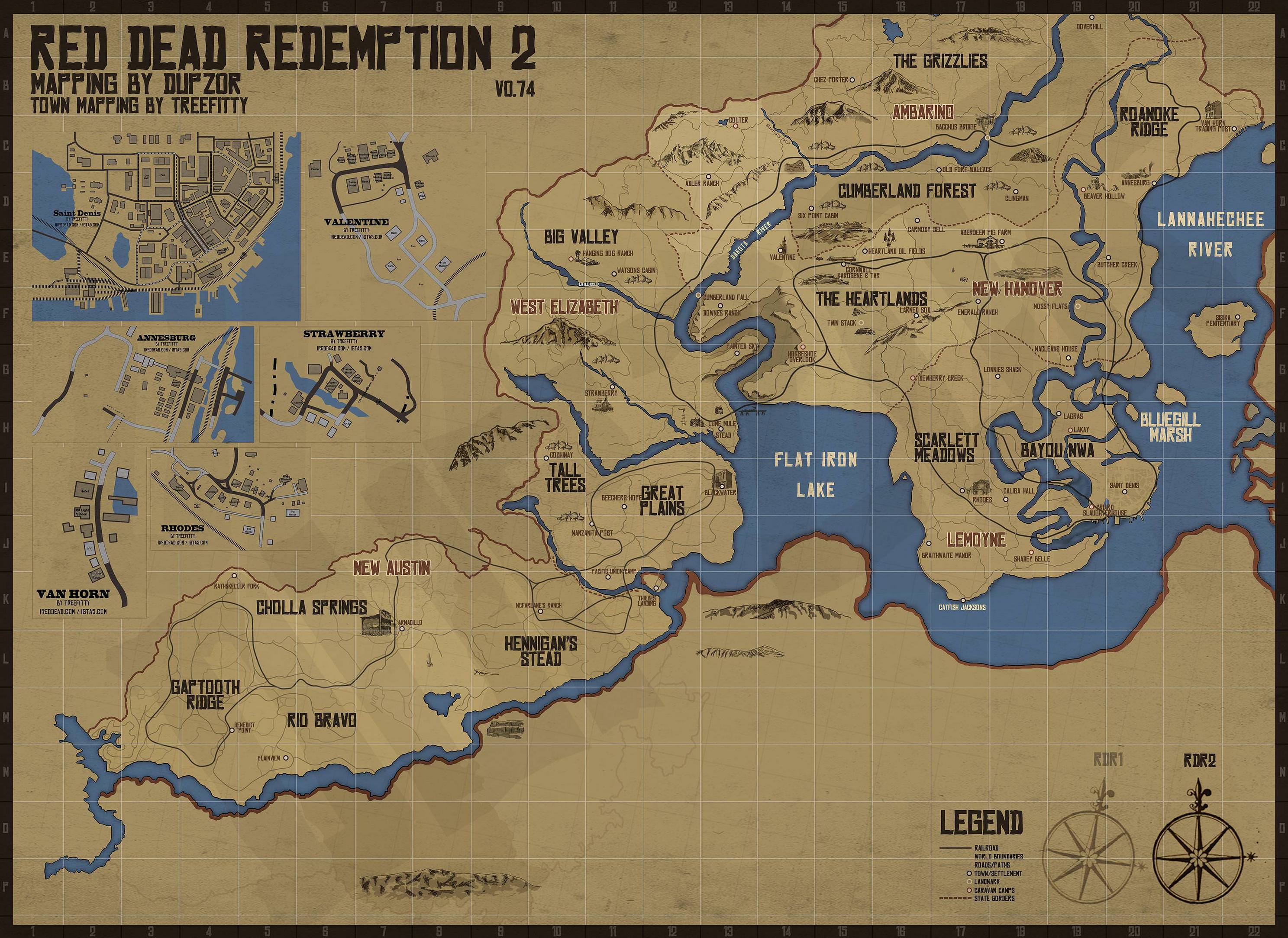 Red Dead Redemption Map Size - Maping Resources