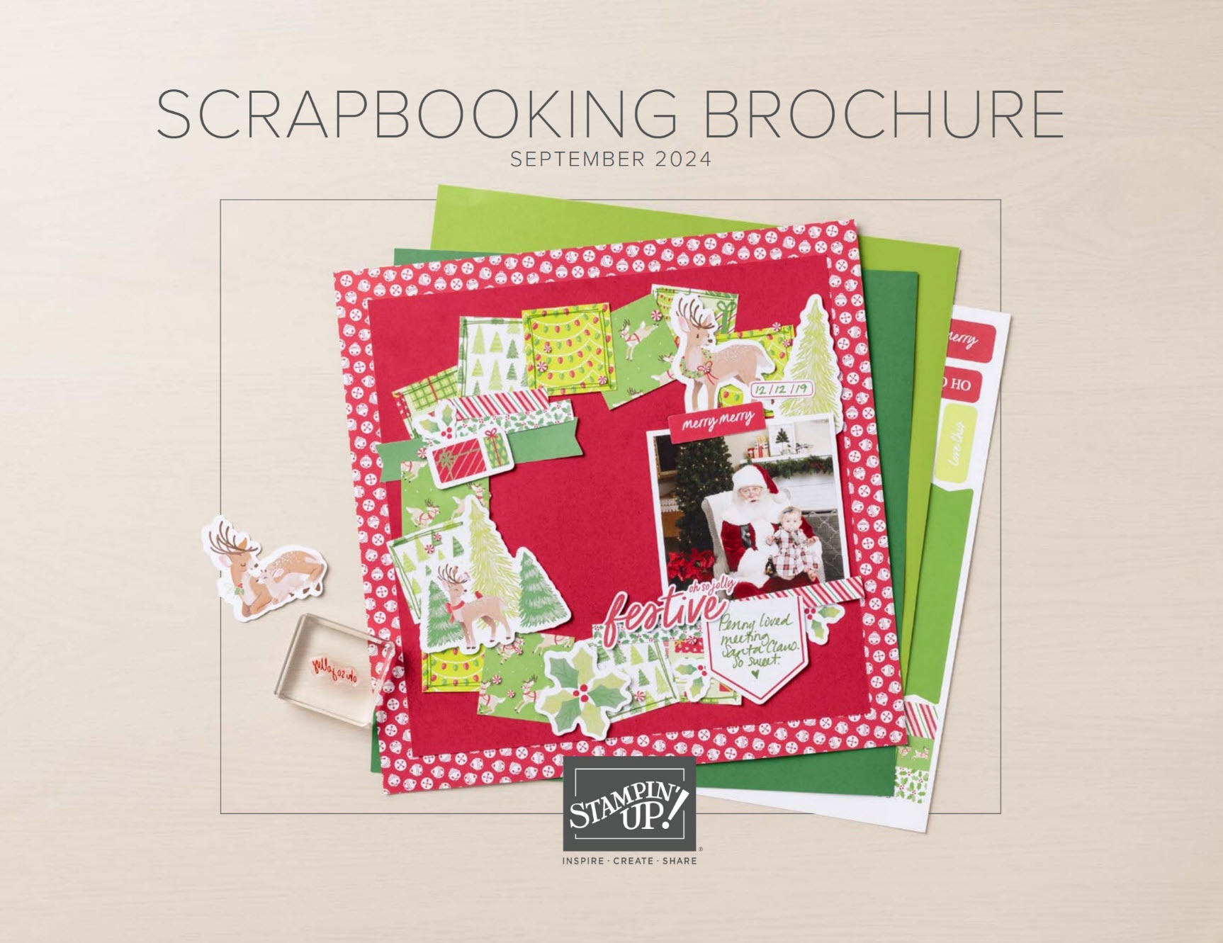 Stampin' Up! Scrapbook Brochure