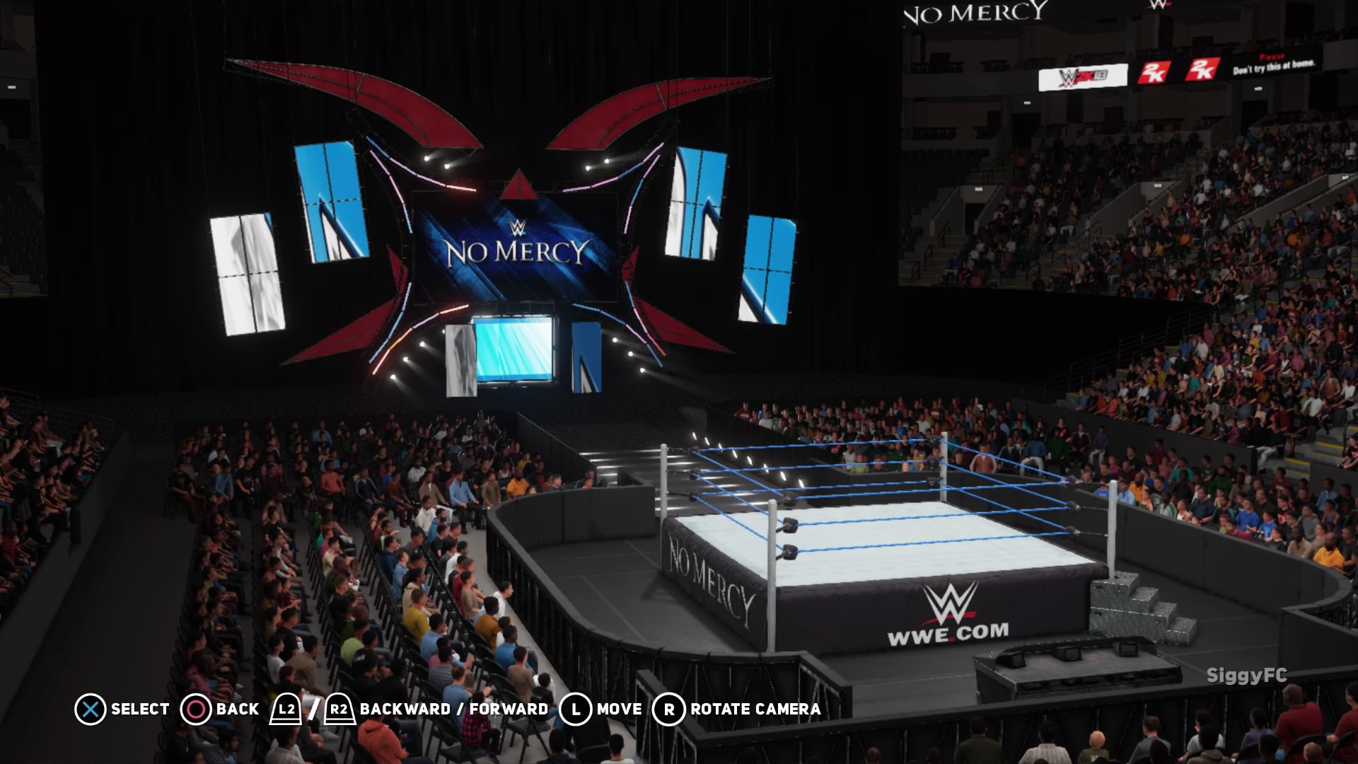 [PS4] Hybrid WWE Arenas - 14 PPV Previews Added - Custom Arenas - CAWs.ws